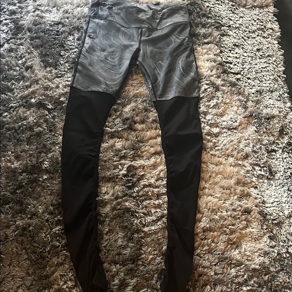 ALO Yoga Black and Gray Women's Jeggings